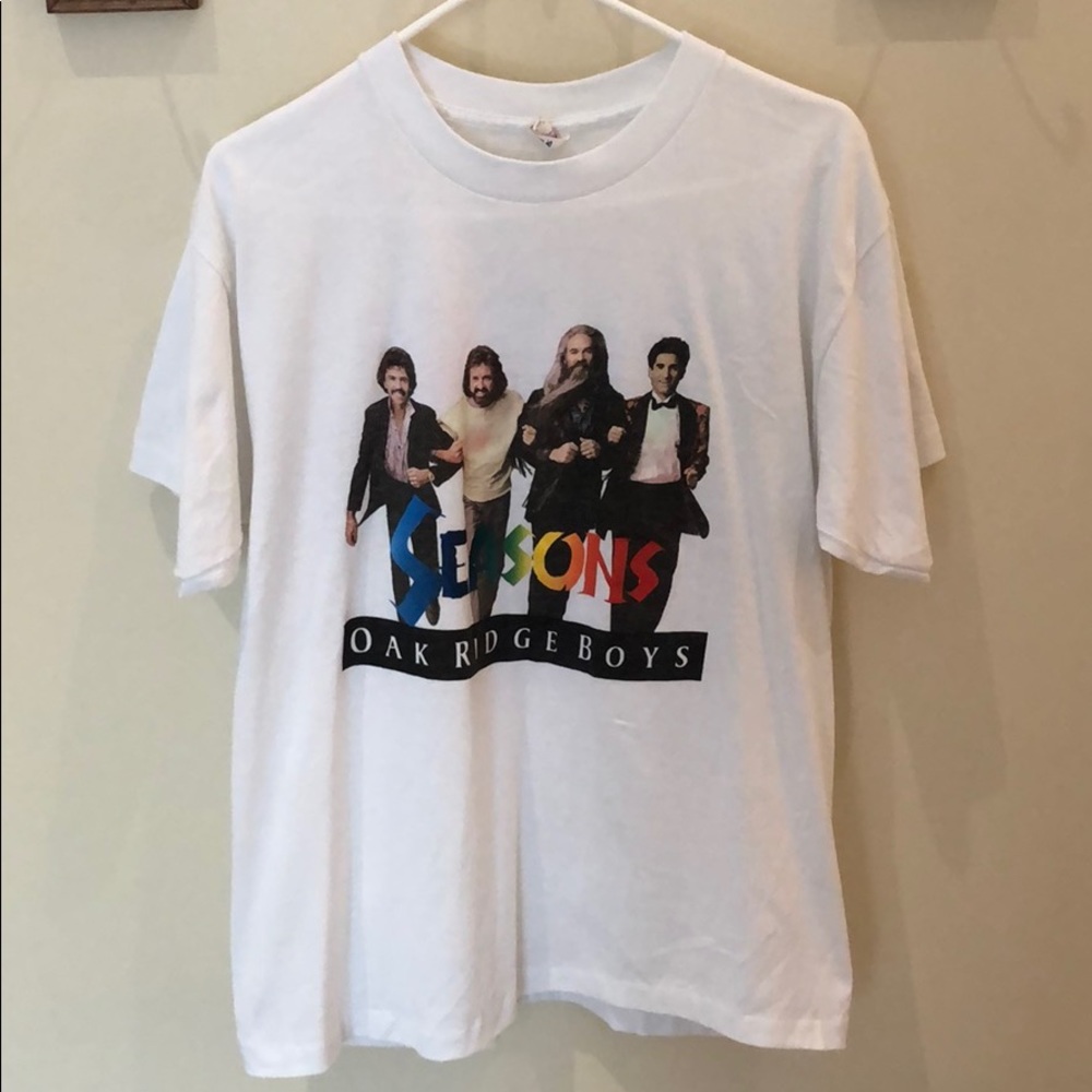 VINTAGE 1986 Oak Ridge Boys Band Tee